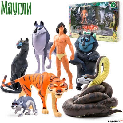 Багира из Маугли: Изящная пантера у вас дома! ProstoToys, 10 см
