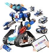 Собери своего первого робота! Apitor Robot J 6в1: программируемый конструктор для юных гениев!
